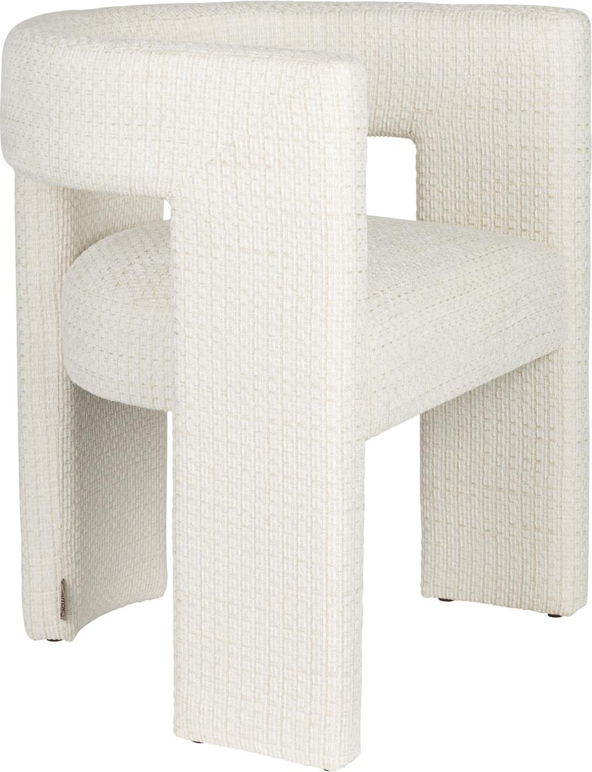Chair, Spisebordsstol, Perlemor, Stof (L: 55 x H: 72 x B: 62 cm.)