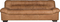 Douglas, Modulsofa, Kastanjebrun, Koskind (L: 102,5 x H: 78 x B: 214 cm.)