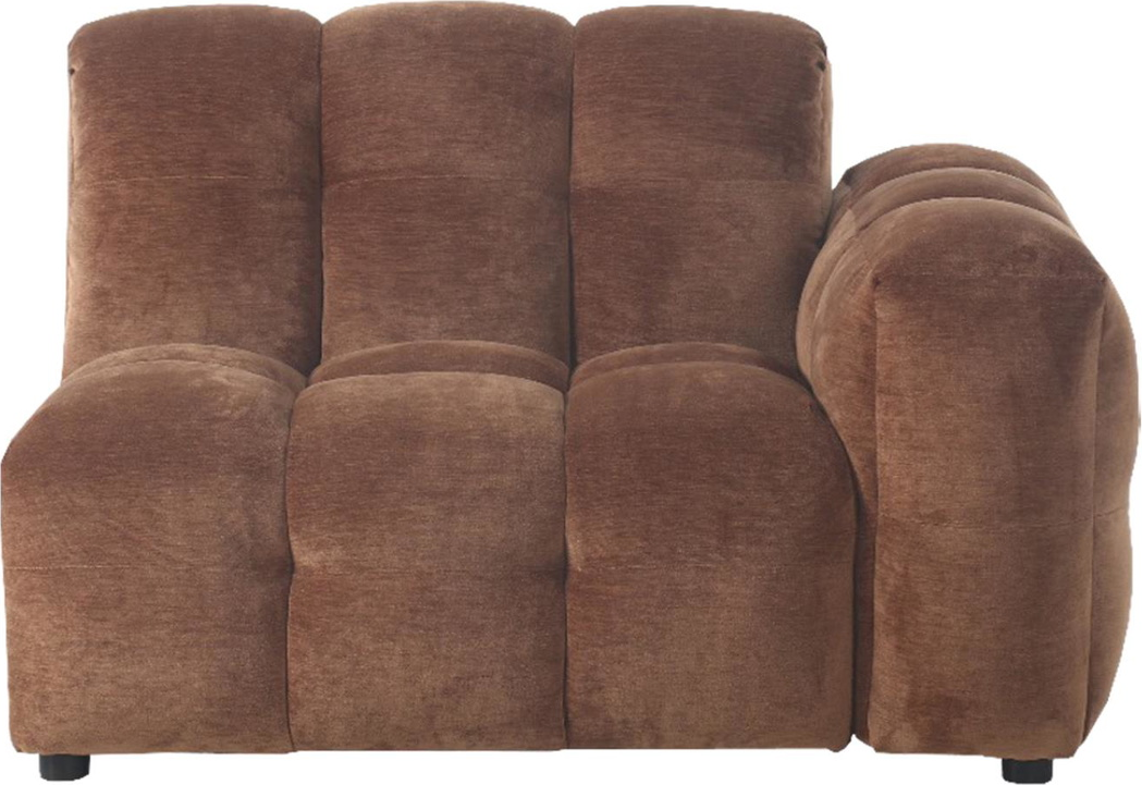 Element Modulsofa Valnød Polyester : 102 : : 132