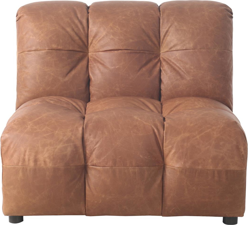 Element Modulsofa Rødlig Brun Polyester : 102 : : 100
