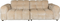 Hackman, 3-personers sofa, Stenlysgrå, Polyester (L: 102 x H: 84 x B: 264 cm.)