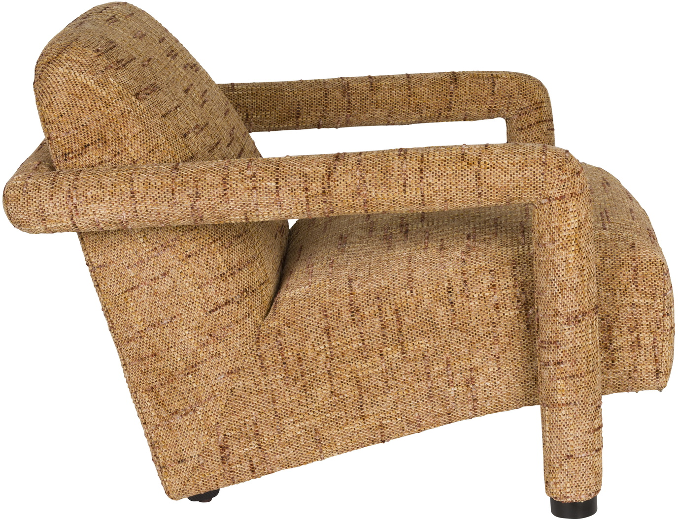 Kent, Loungestol, Nougat, Polyester (L: 86 x H: 66 x B: 74 cm.)