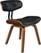 Blackwood, Spisebordsstol, Antracit, Stof (L: 55,5 x H: 78 x B: 51 cm.)