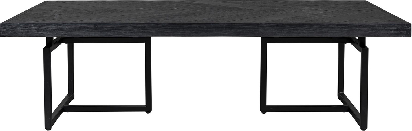 Sofabord Dutchbone Class 120x60x35 cm antracit akaciefinér/stål