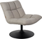 Bar, Loungestol, Stengrå, Stof (L: 74 x H: 78 x B: 76 cm.)