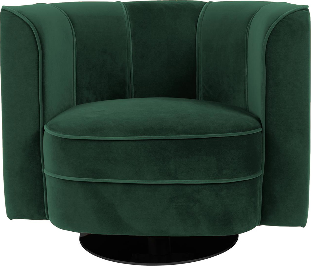 Flower, Loungestol, Antracit, Stof (L: 74 x H: 76 x B: 86 cm.)