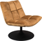 Bar, Loungestol, Nougat, Stof (L: 74 x H: 78 x B: 76 cm.)