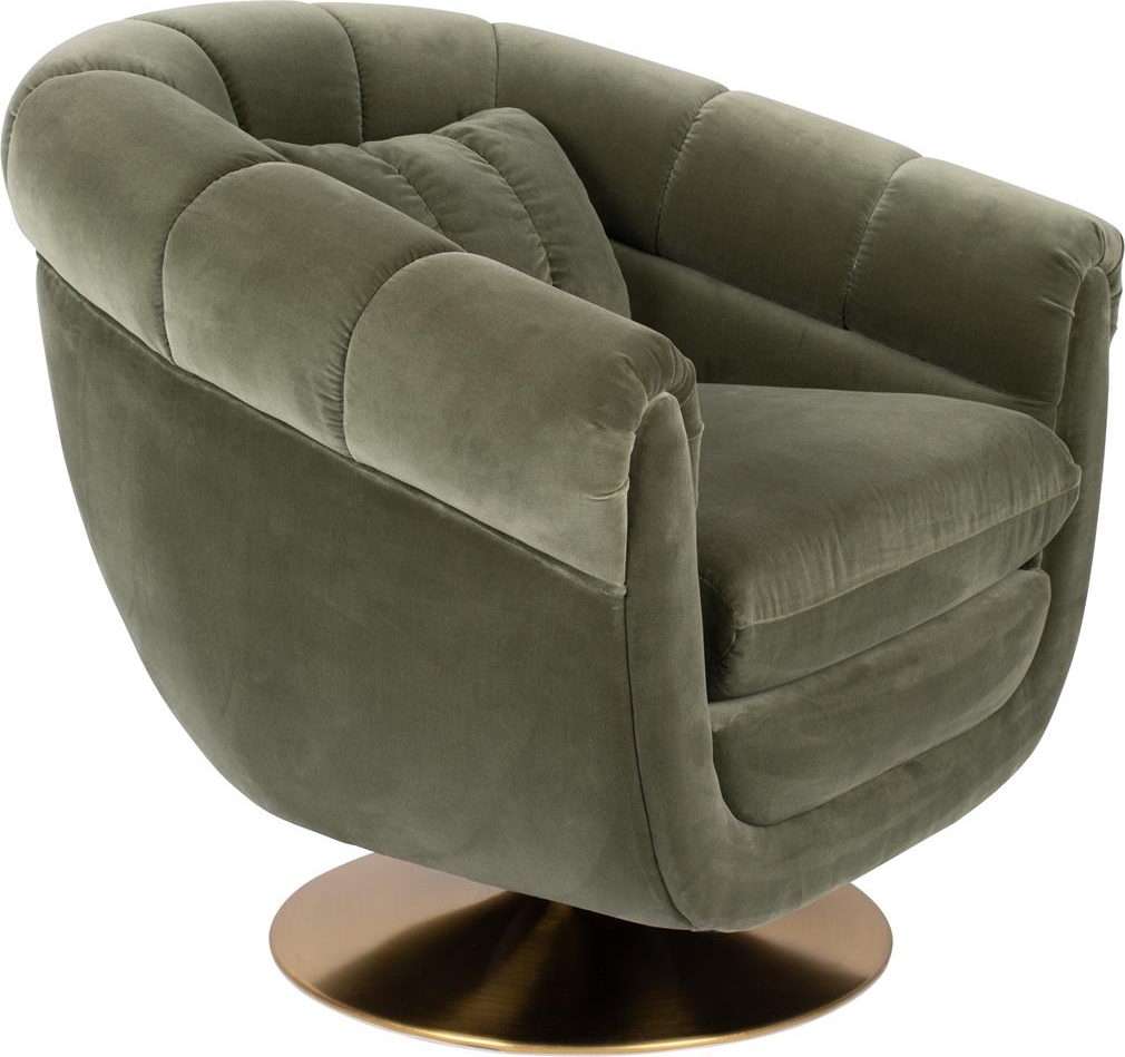Member, Loungestol, Gråbrun, Stof (L: 88 x H: 79 x B: 82 cm.)
