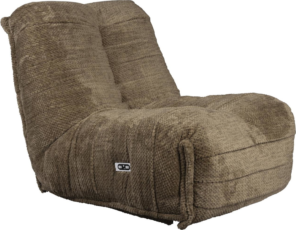 Hamilton, Loungestol, Gråbrun, Stof (L: 88 x H: 95 x B: 114 cm.)