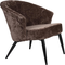 Georgia, Loungestol, Antracit, Birketræ (L: 73,5 x H: 71 x B: 77 cm.)