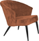 Georgia, Loungestol, Valnød, Birketræ (L: 73,5 x H: 71 x B: 77 cm.)