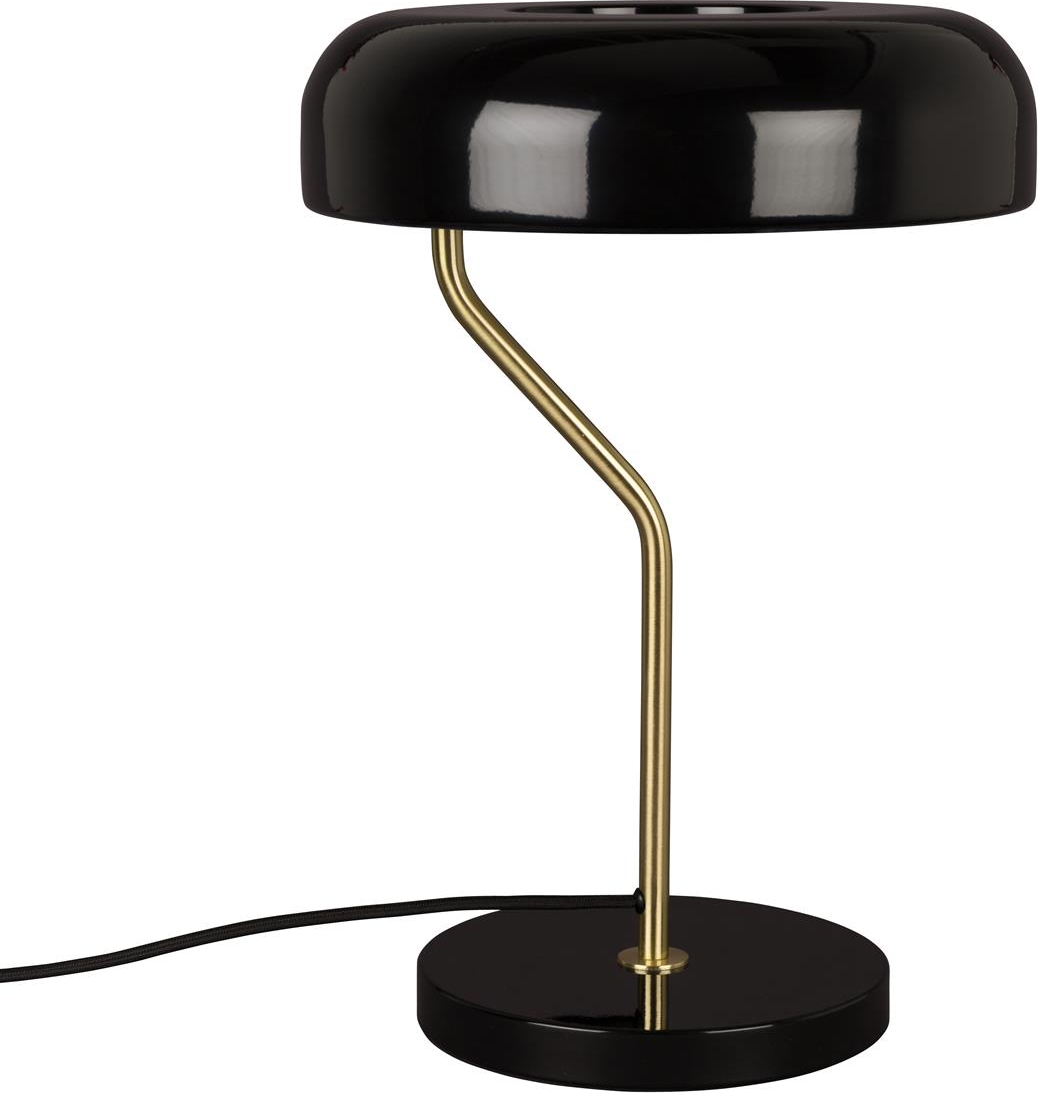 Bordlampe Dutchbone Eclipse kulsort jern É30 H42 cm minimalistisk indendørslampe