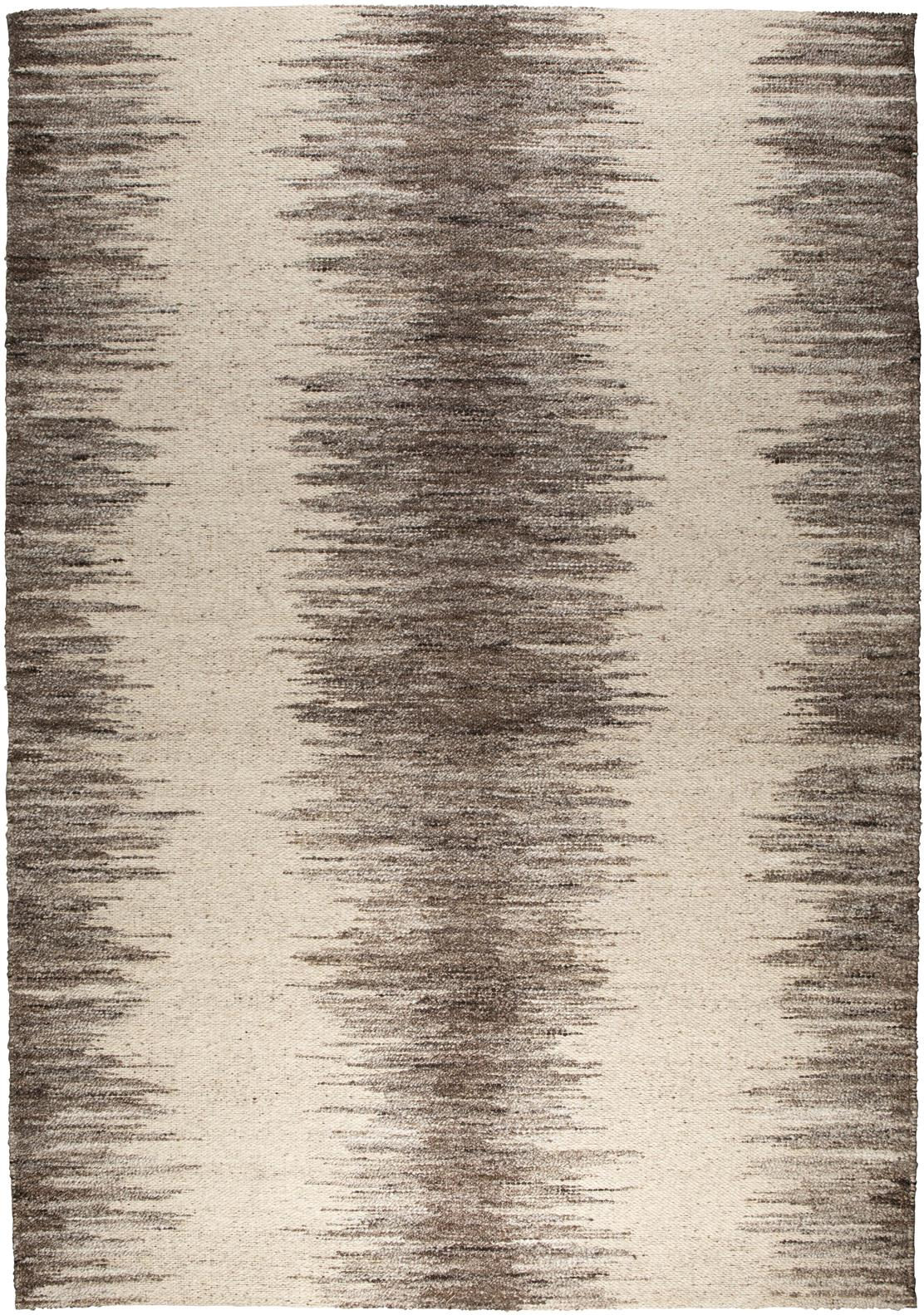 Gulvtæppe Dutchbone Rhea 160 x 230 cm stenlysgrå, vintage mønster, polyester/uld
