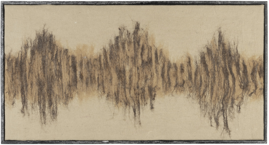Art Vægkunst Mørk Sand Uld : : :