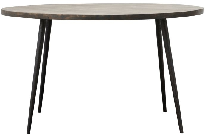 Se Club, Spisebord, sort, H130x76 cm, mangotræ og jern. hos Likehome.dk