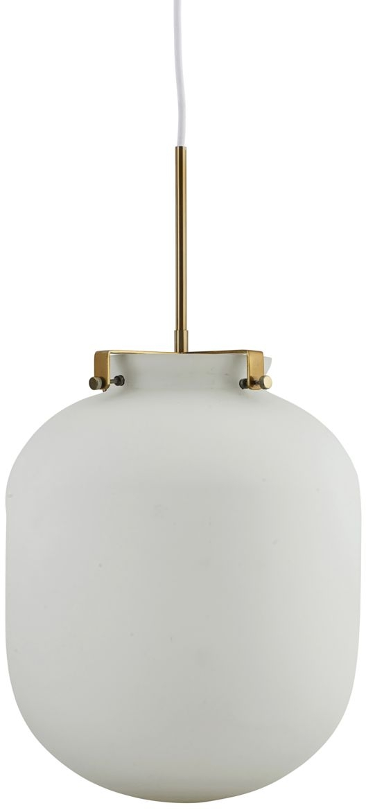 Se Ball, Pendel lampe, hvid, H30x35 cm hos Likehome.dk