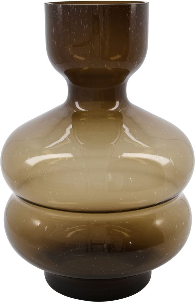 Se House Doctor - Vase - Organi - Glas - Amber - 35 Cm hos Likehome.dk