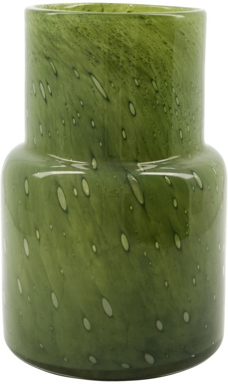 Se House Doctor - Vase - Hdbole - Glas - Mørkegrøn - 25,5 Cm hos Likehome.dk