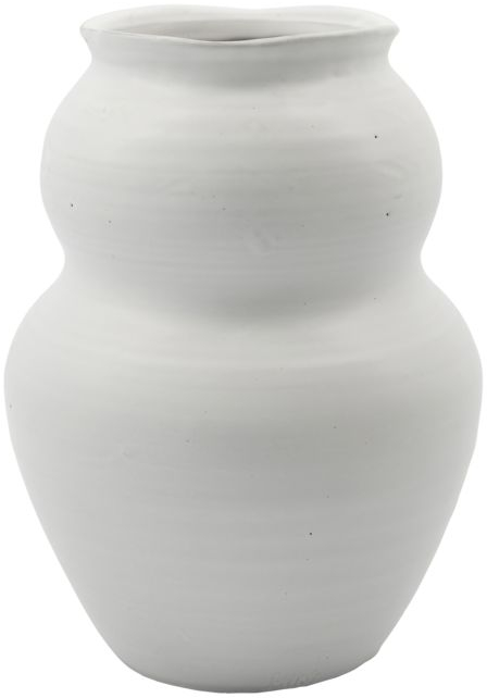 Billede af Juno, Vase, hvid, H17x22,5 cm hos Likehome.dk