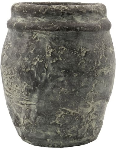 Rube, Urtepotte, grå, H15,5x17,5 cm