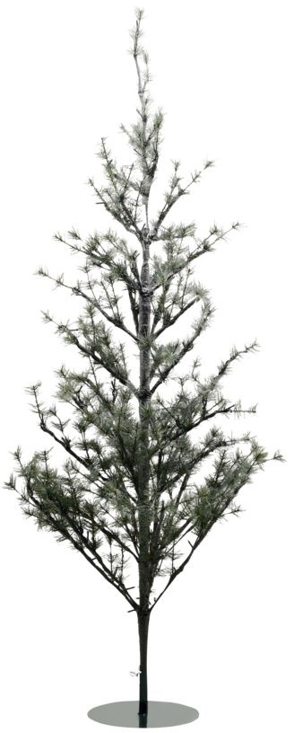 Juletræ med 150 LED lights, natur, H180 cm