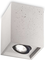 Oak, Loftslampe, GU10 max 1 x 35W, GU10, beton, L135xH160xB135mm