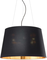Nordik, Pendel lampe, E27 max 4 x 60W, E27, sort, stof, Ø500xHmin340/max2430mm