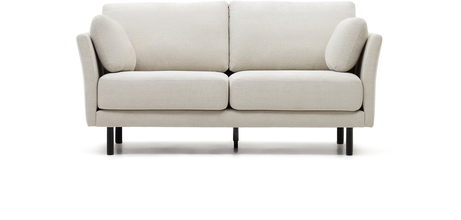 Gilma, 2-personers sofa, grå/sort, H83x170x83 cm