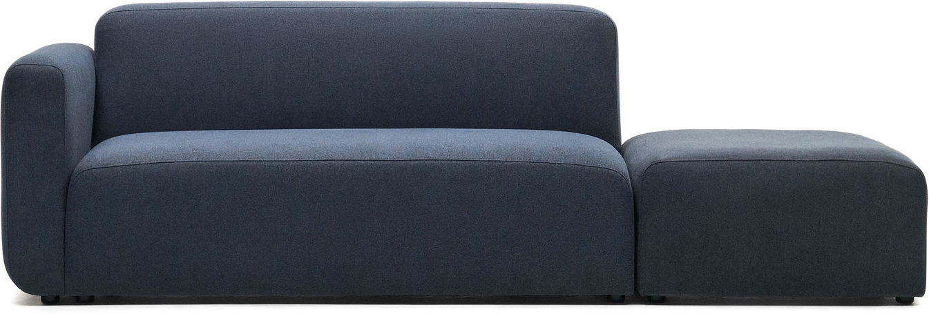 Neom, 2-personers sofa, blå, H78x244x89 cm, pu-skum, fyrretræ