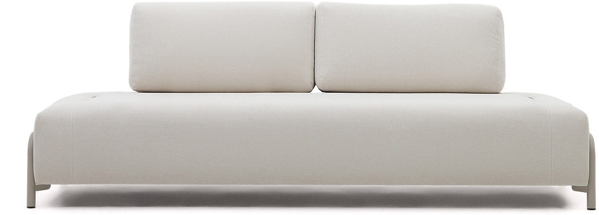 Compo, 3-personers sofa, beige, H82x232x98 cm