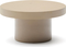 Aiguablava, Udendørs cementbord, Kaffebord, Rund – Beige (Ø90 cm.)