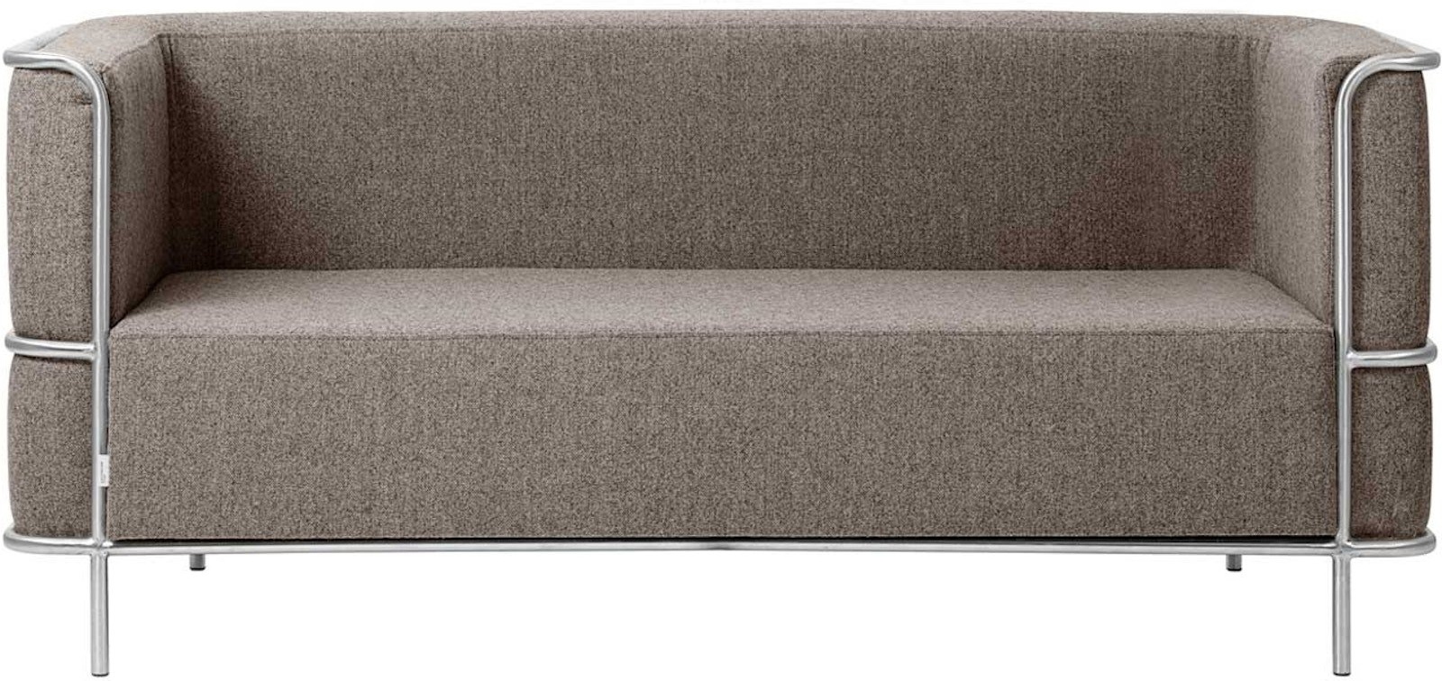 Modernist, 2-personers sofa, grå, H70x77x164 cm, uld