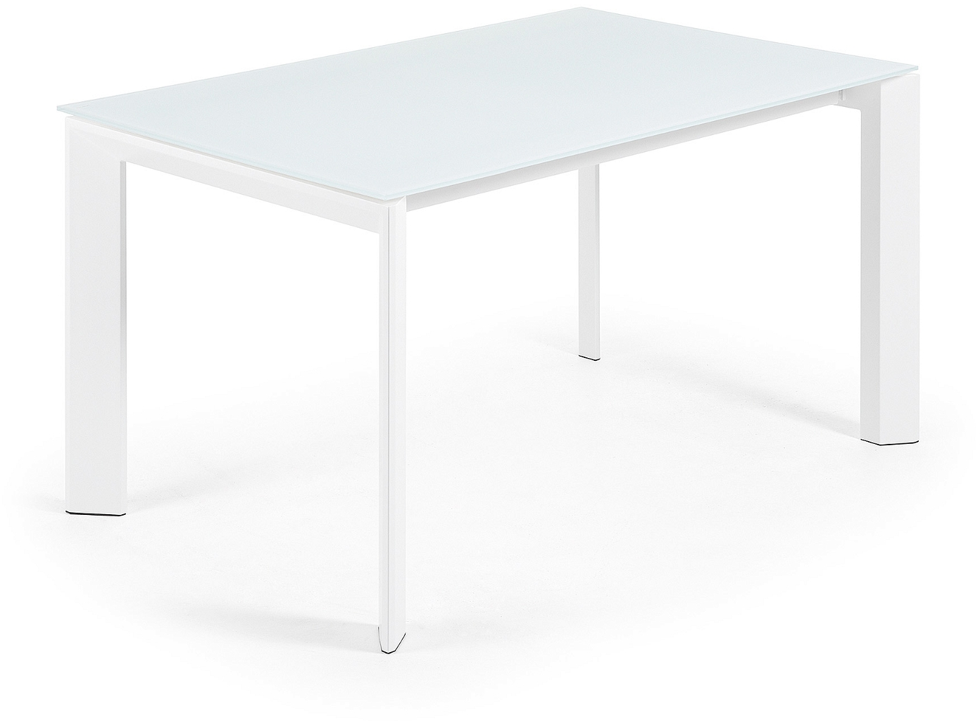 Axis, Spiseborde med udtræk, hvid, H76x140x90 cm