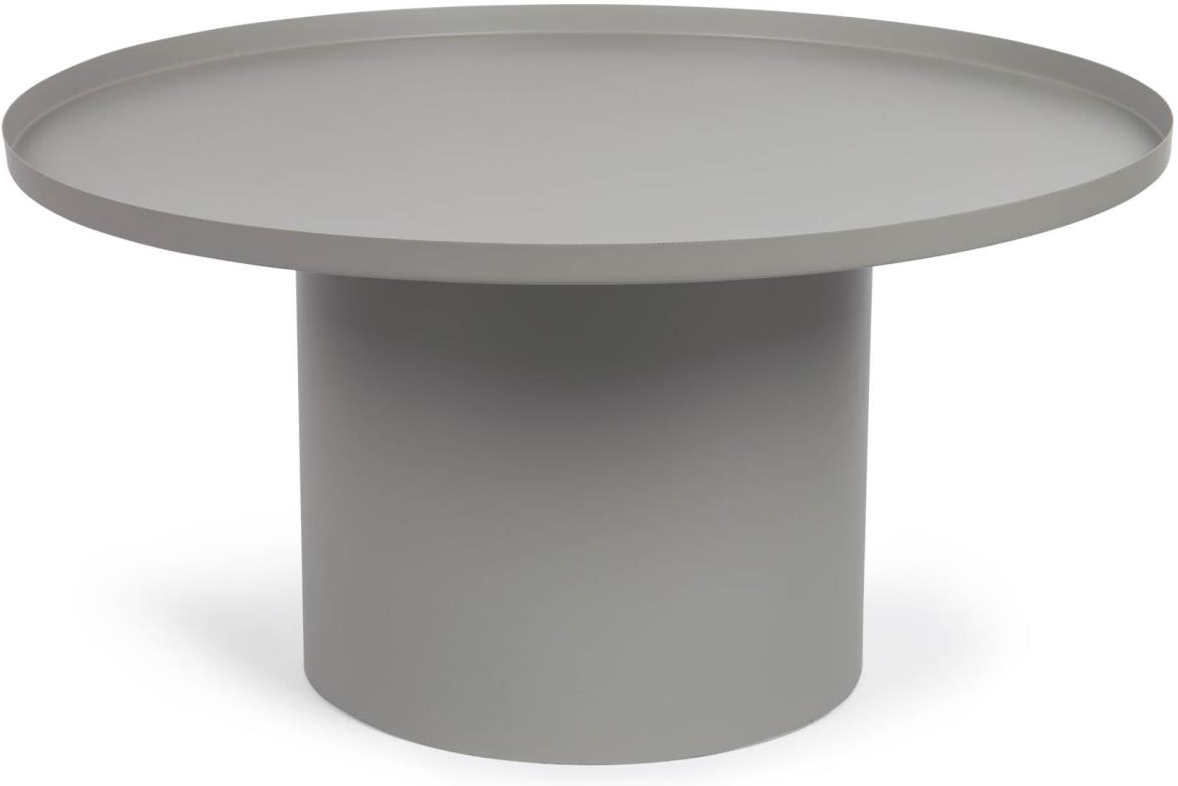 Billede af Fleksa, Sidebord, grå, metal