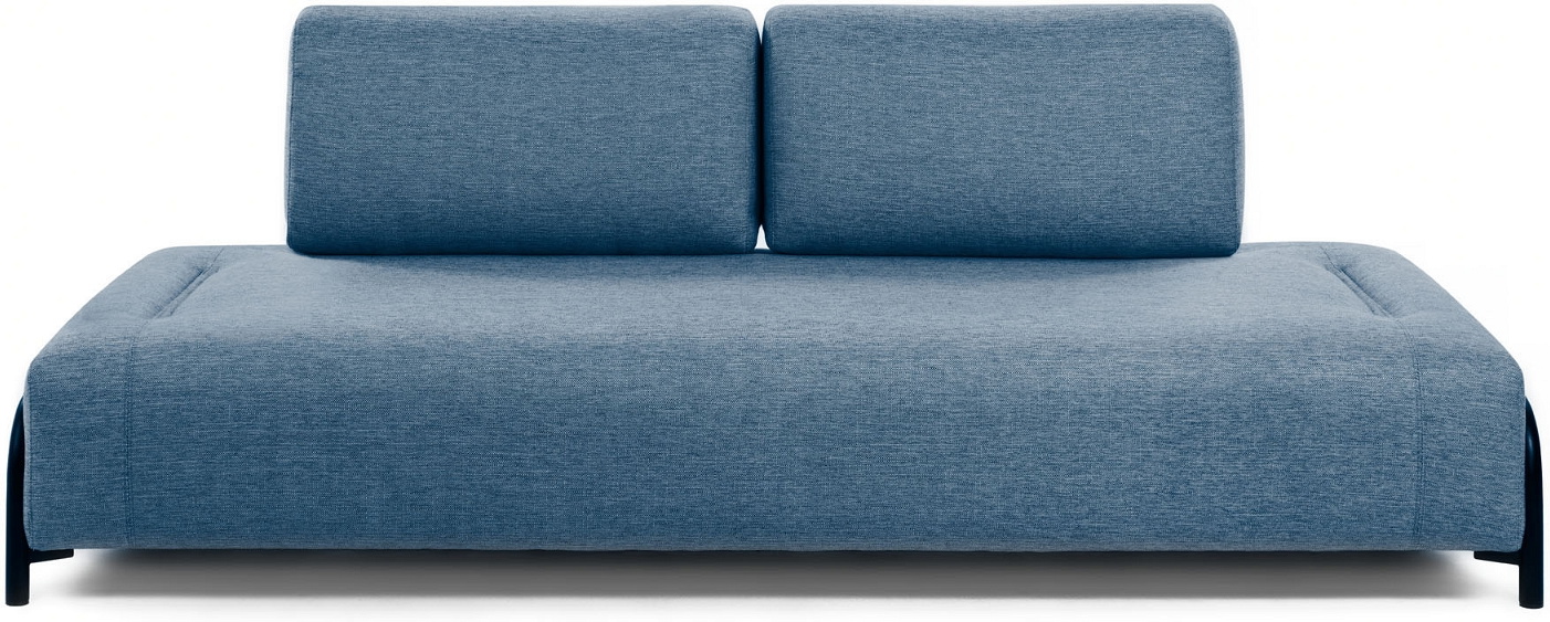 Compo, 3-personers sofa, blå, H82x232x98 cm