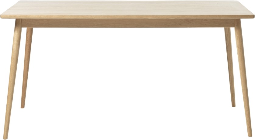 Barrali, Spisebord, natur, H75x90 cm, egetræ
