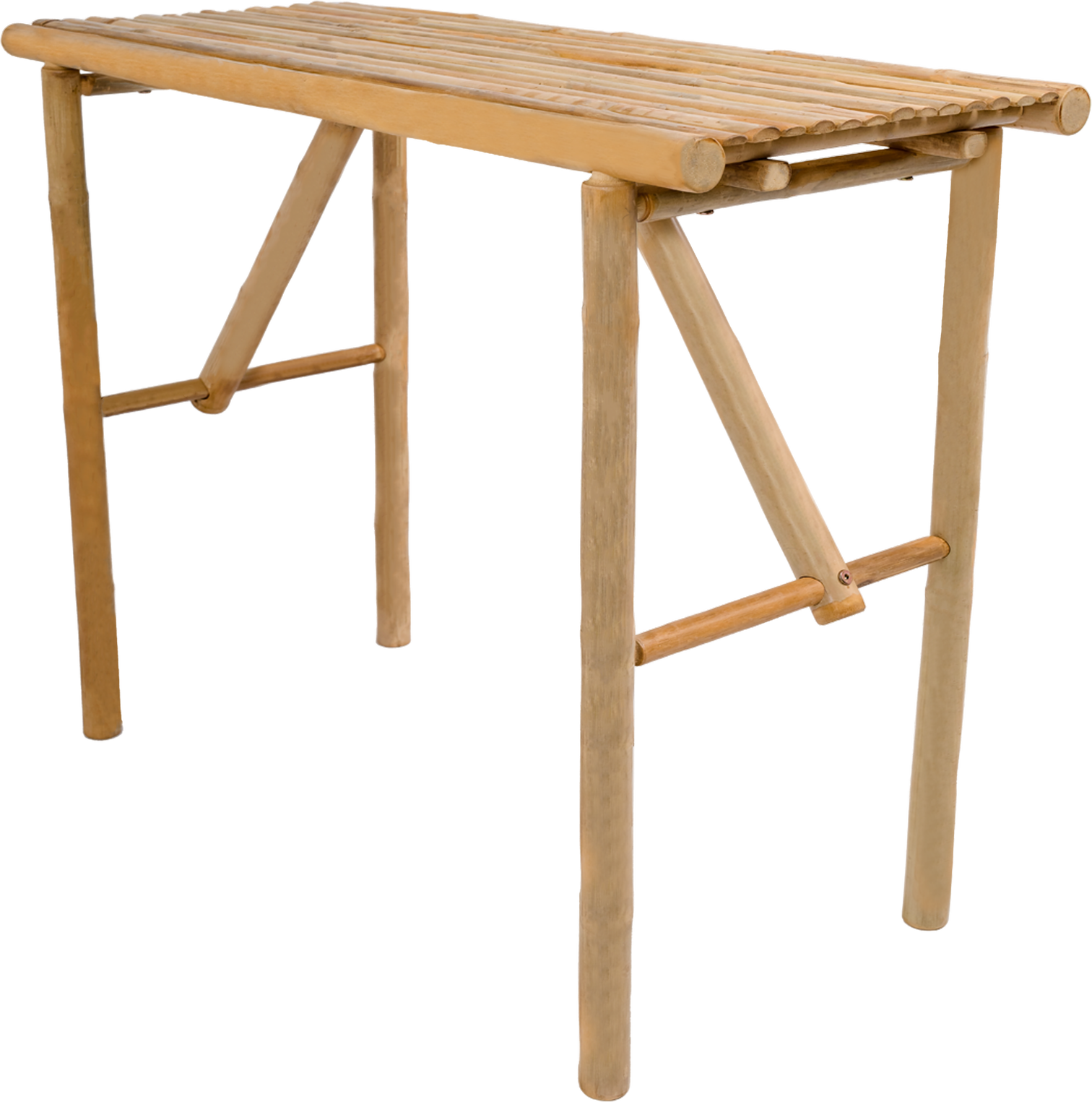 Pattani, Konsolbord, Brun, Bambustræ (H: 75,5 x B: 90 cm.)