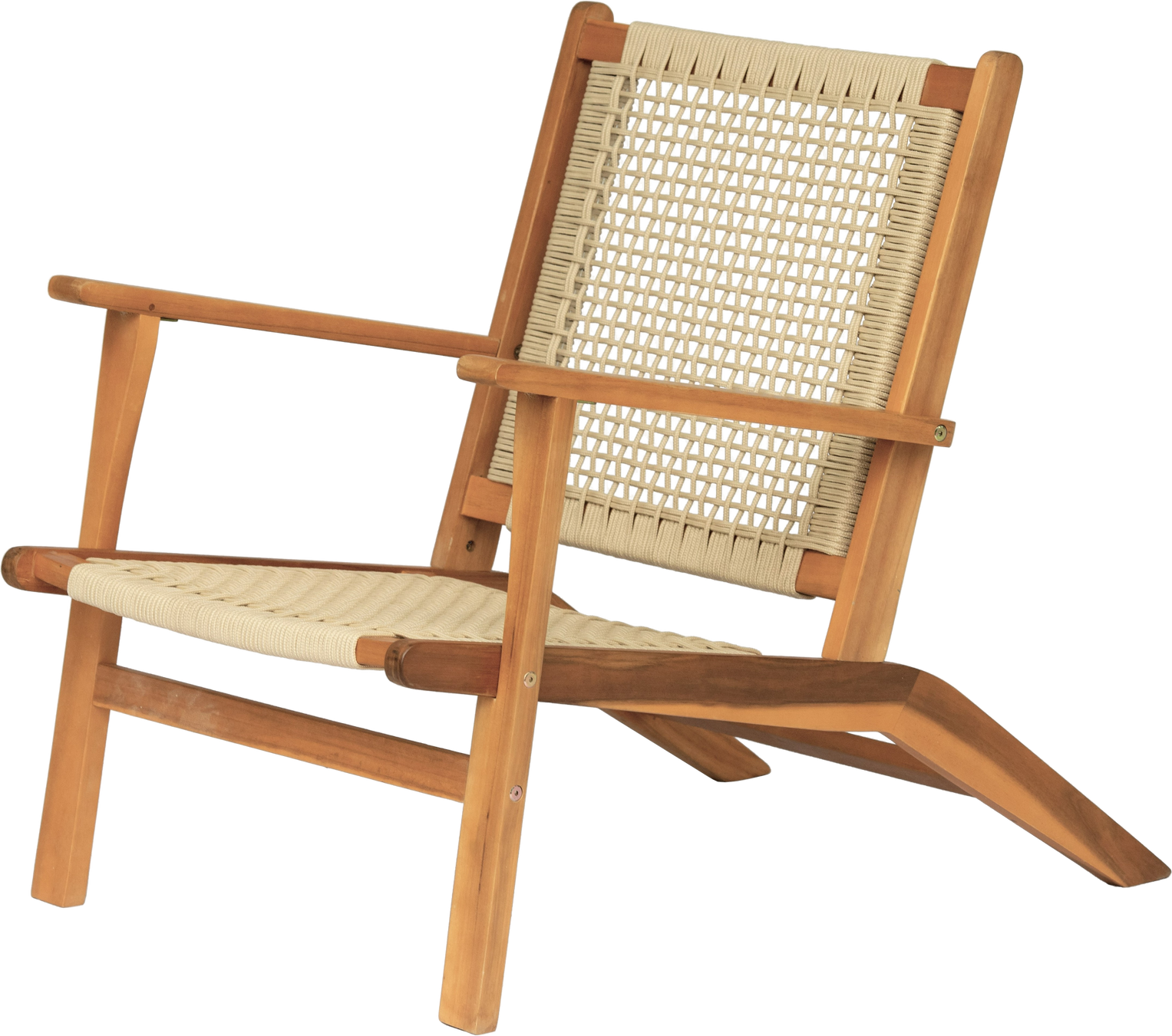Salvador, Loungestol, Brun, Akacie (H: 82 x B: 66 cm.)