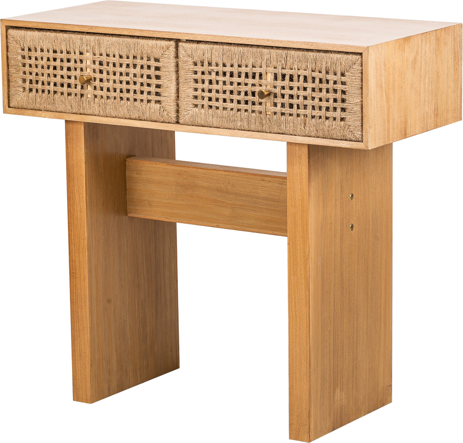 Limeira, Konsolbord, Brun, Reb (H: 77 x B: 84 cm.)