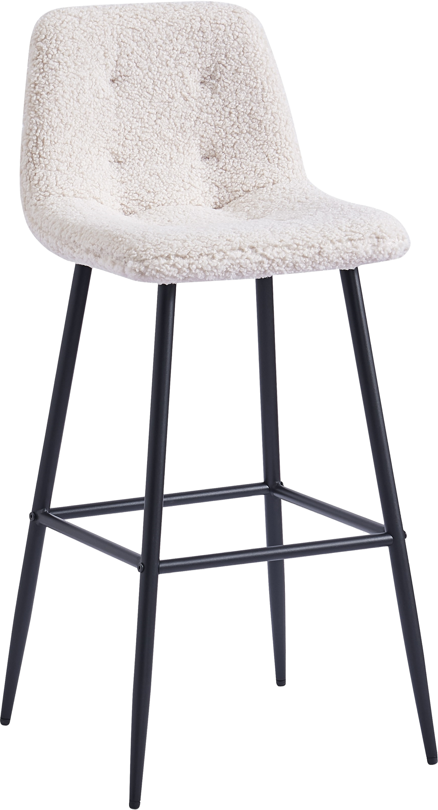 Tabbjorn, Barstol, Hvid, Løkke (H: 102 x B: 46,5 cm.)