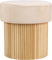Otsu, Puf, Beige, Fløjl (H: 45 x B: 43 cm.)