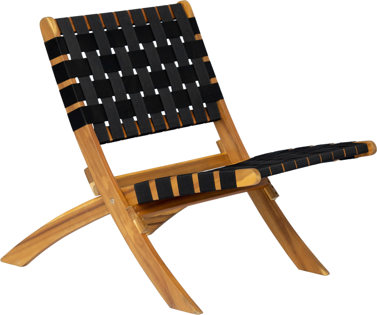 Janeiro, Loungestol, Brun, Akacie (H: 71 x B: 60 cm.)