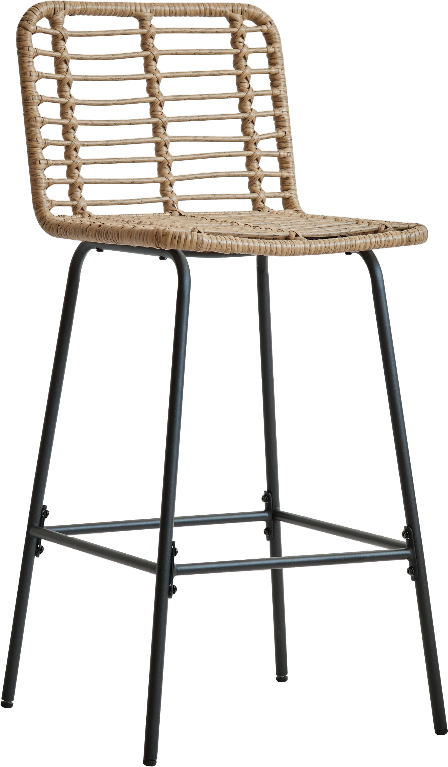 Tabbangkok, Barstol, Brun, Rattan (H: 103 x B: 47,5 cm.)
