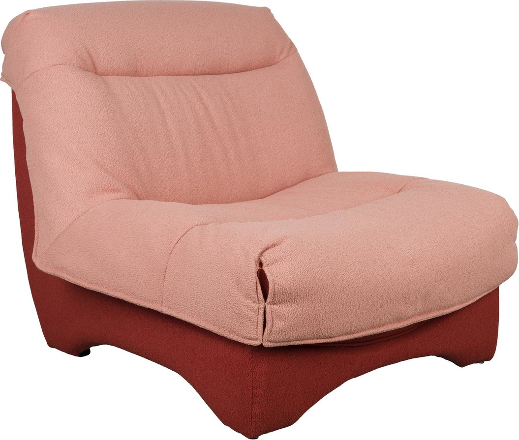 Twister, Loungestol, Støvet rosa, Stof (L: 102 x H: 80 x B: 72 cm.)