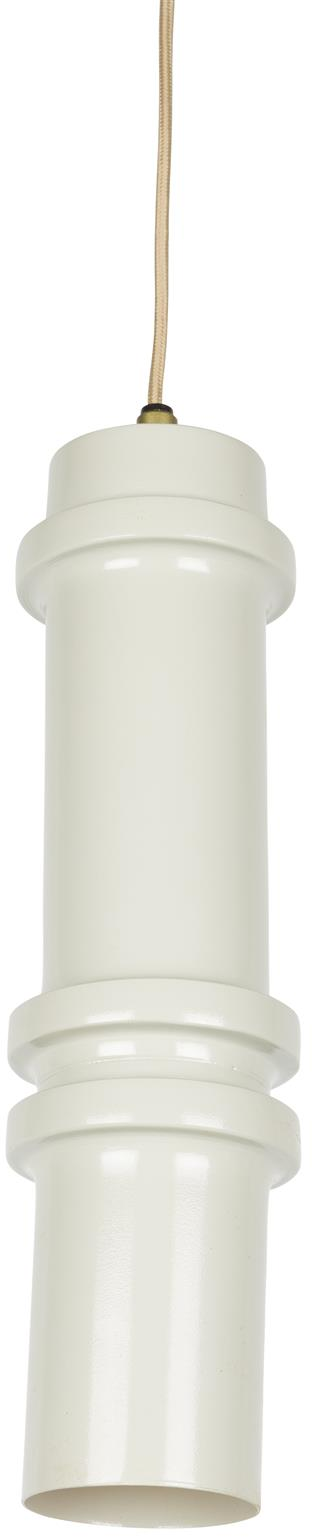 Pendellampe Studio White Duct perlemor É10ÉÂH37 cm jern IP20 dæmpbar