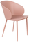 Gigi, Spisebordsstol, Støvet rosa, Plast (L: 53,5 x H: 81 x B: 57 cm.)