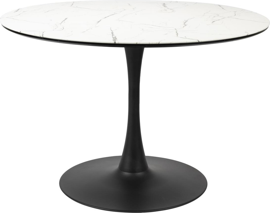Maru, Spisebord, Offwhite, Træ (D: 110 x H: 75 cm.)