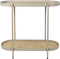 Amaya, Konsolbord, Stenlysgrå, Træ (L: 39 x H: 76 x B: 85 cm.)