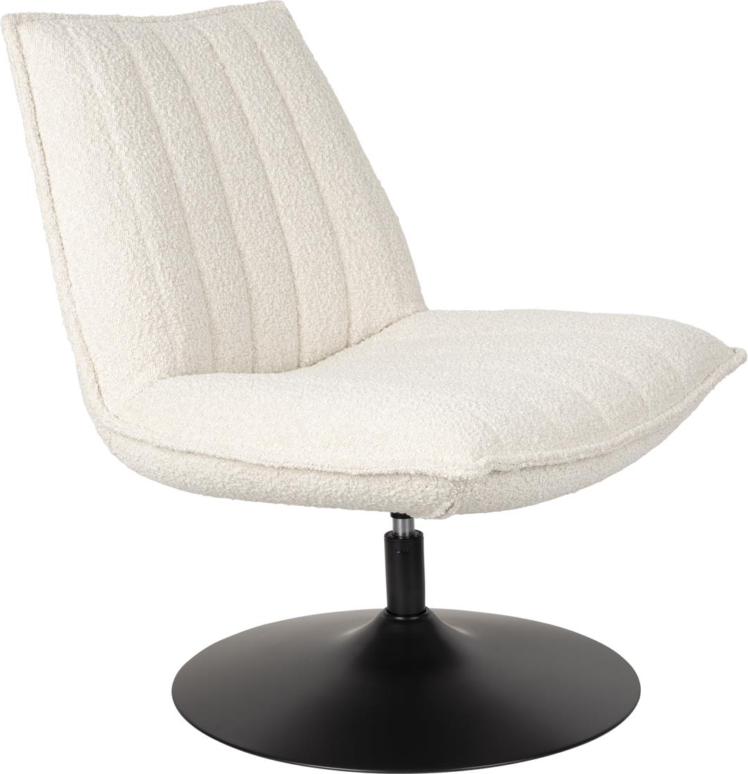 Jax, Loungestol, Perlemor, Stof (L: 79 x H: 85 x B: 68 cm.)