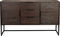 Webster, Skænk, Askegrå, Teak (L: 35 x H: 82 x B: 135 cm.)